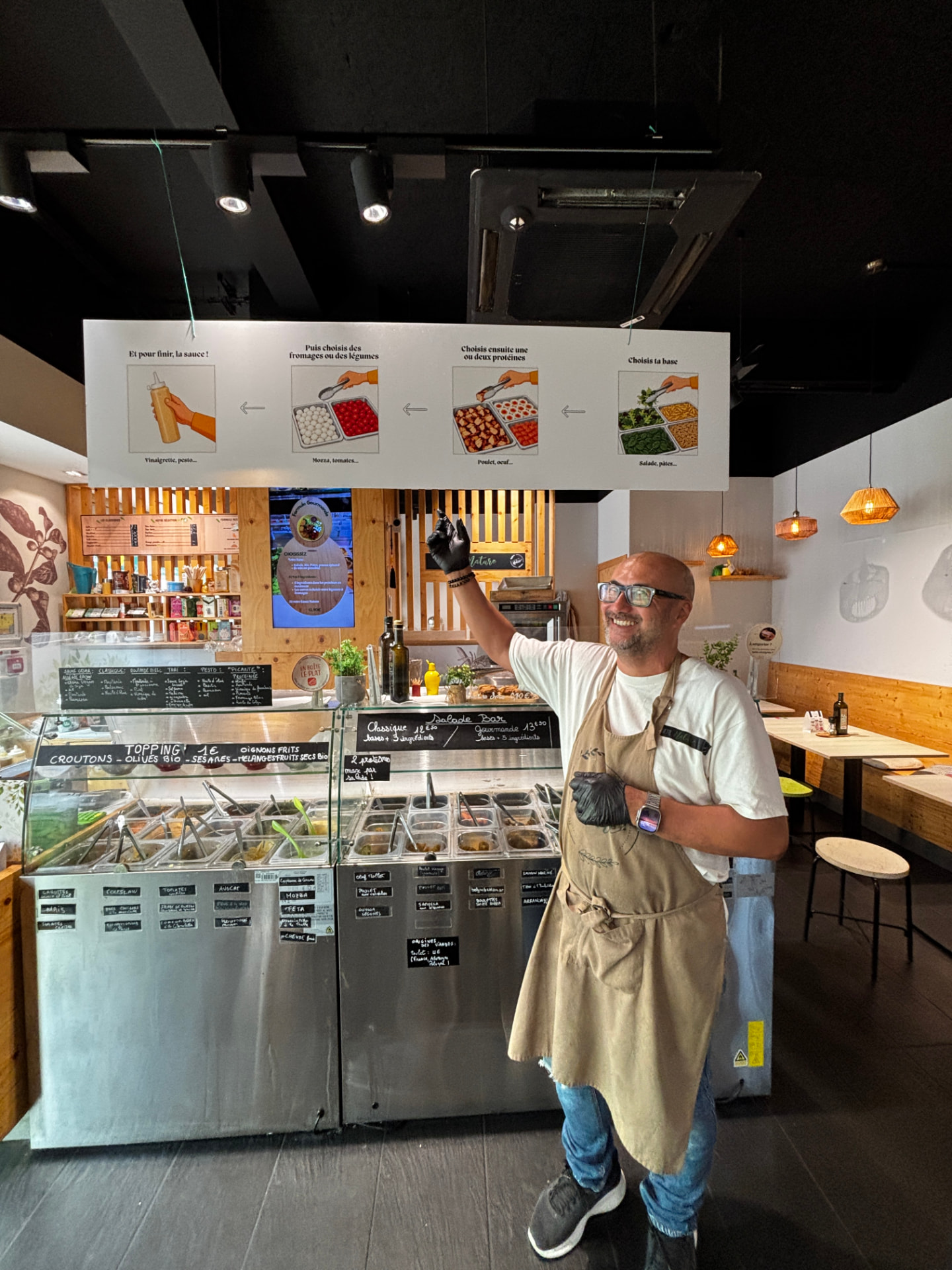 Pancarte — Salade Bar · Biot